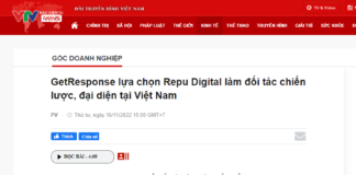 GetResponse lựa chọn Repu Digital làm đối tác chiến lược, đại diện tại Việt Nam