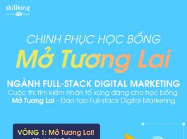 Hành trình giành học bổng “Mở Tương Lai” trong lĩnh vực Digital Marketing