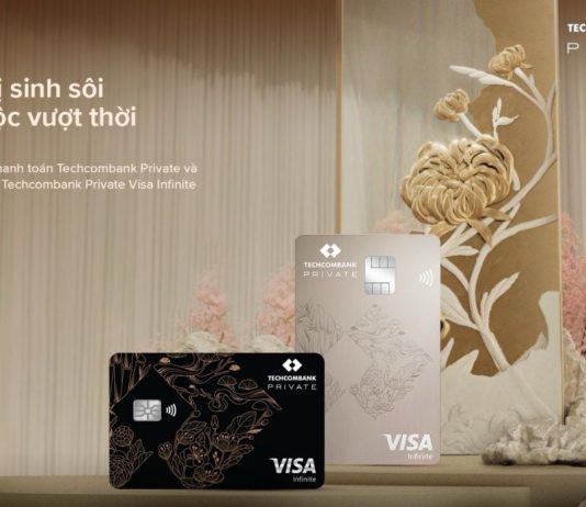 Techcombank Private: Thẻ thanh toán và thẻ tín dụng độc đáo cho hội viên cao cấp