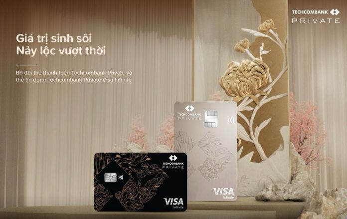 Techcombank Private: Thẻ thanh toán và thẻ tín dụng độc đáo cho hội viên cao cấp